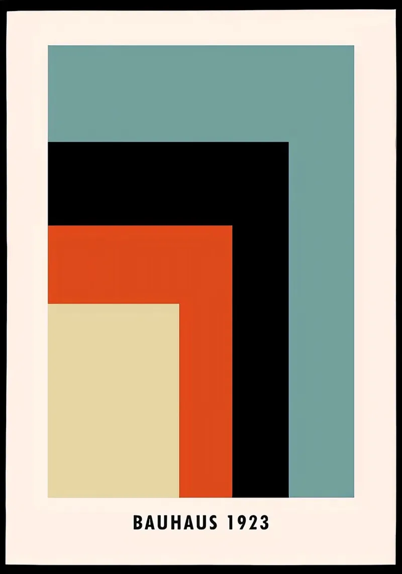 Bauhaus 1923 poster da Brooke