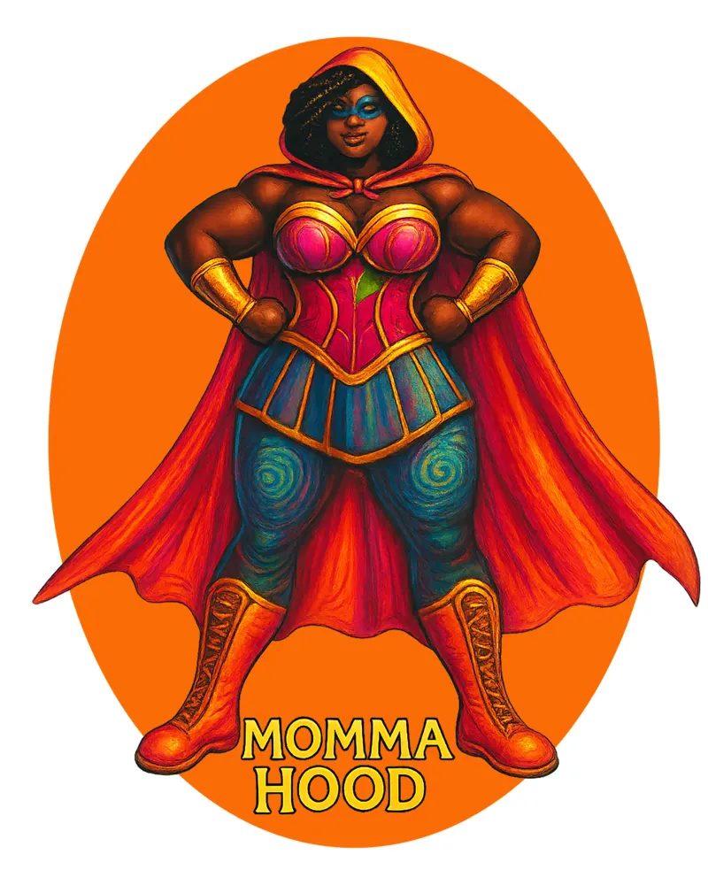 MOMMA HOOD poster da Vintage Van Gogh