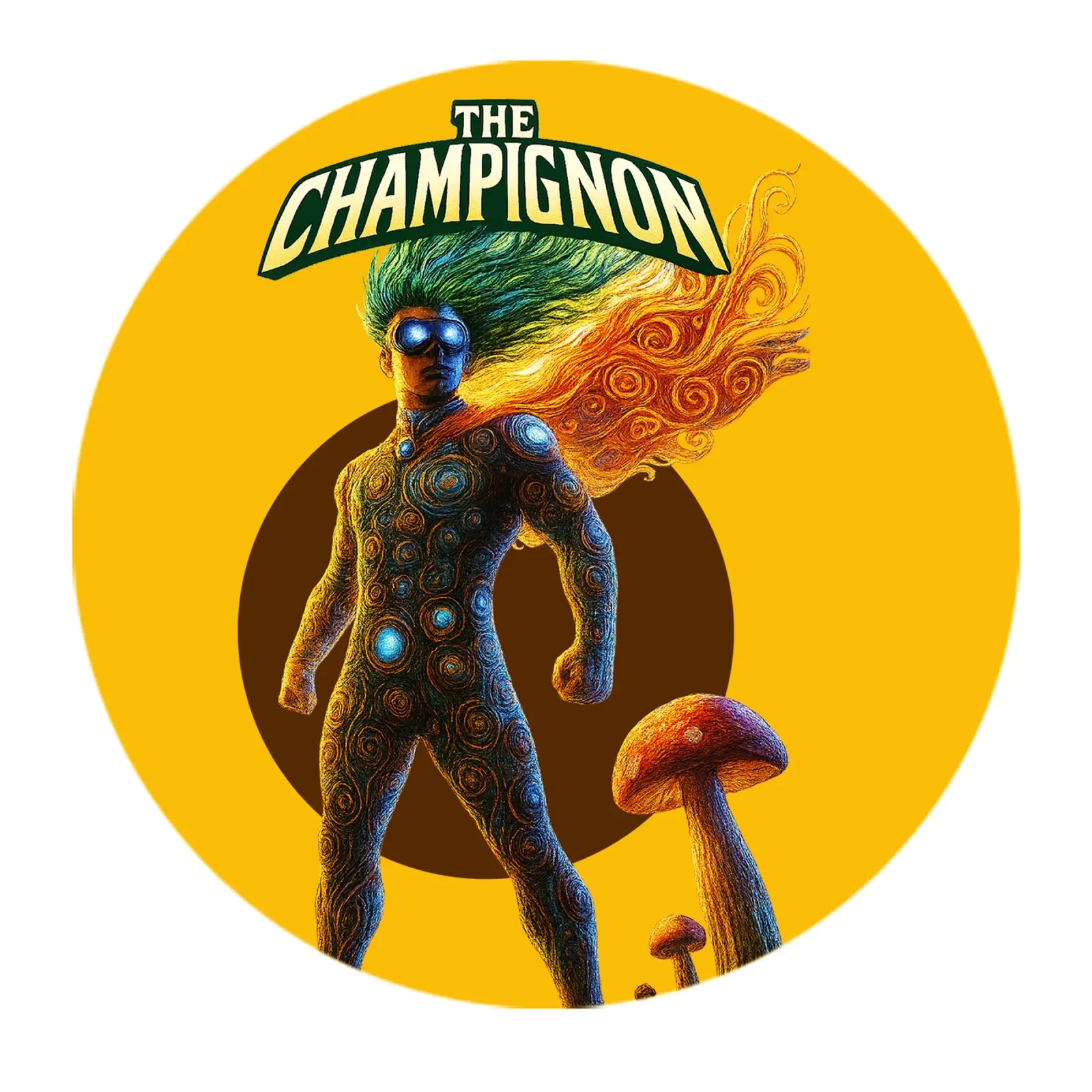 THE CHAMPIGNON (Champion) tela con Cornice a cassetta da Vintage Van Gogh