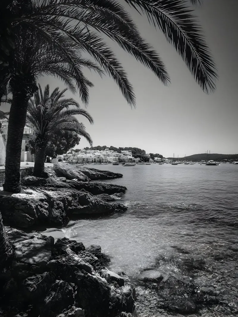 Mediterranean Calm poster con telaio in alluminio da Mononoir