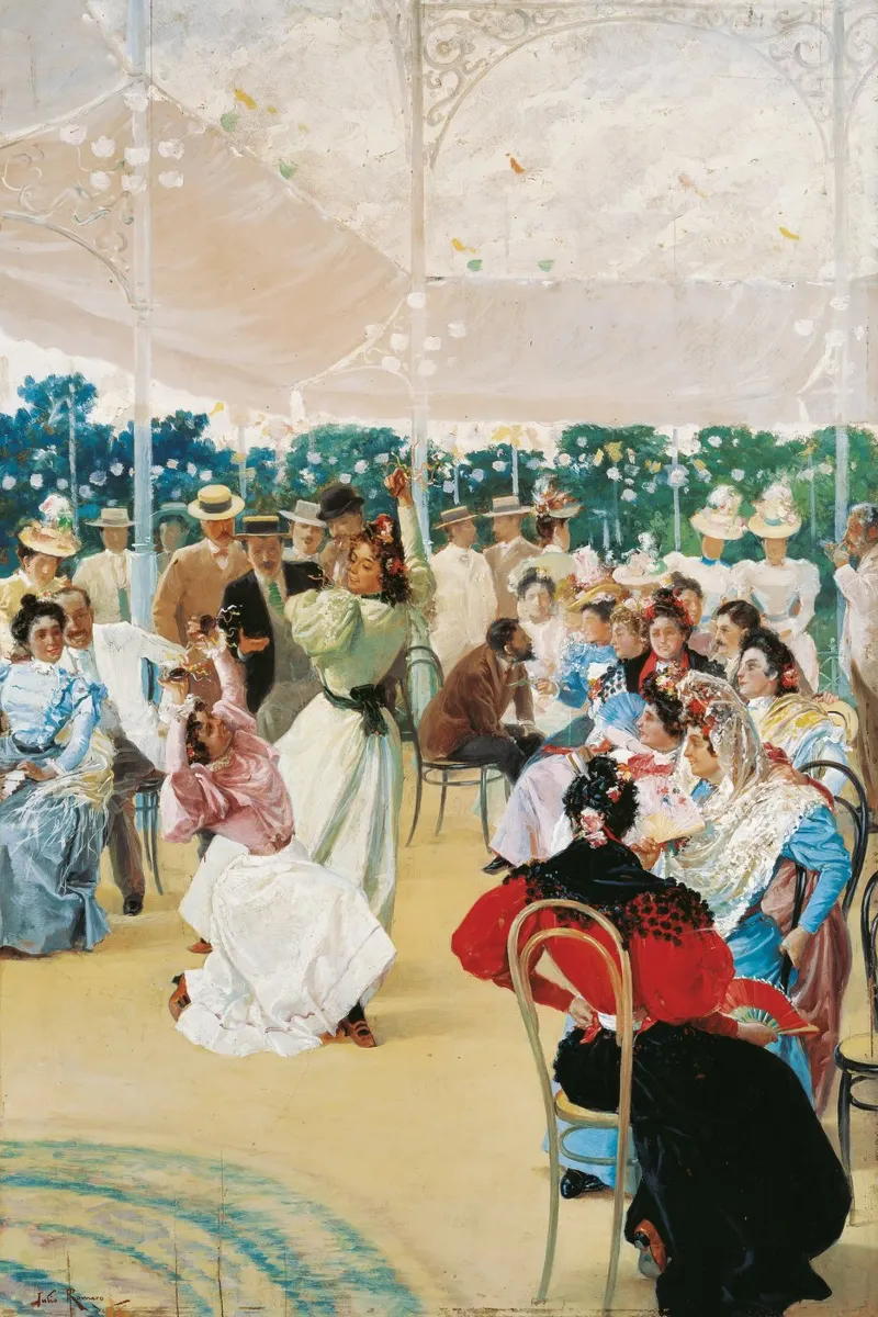 Feria de Córdoba - Julio Romero de Torres poster da Jolie Prints