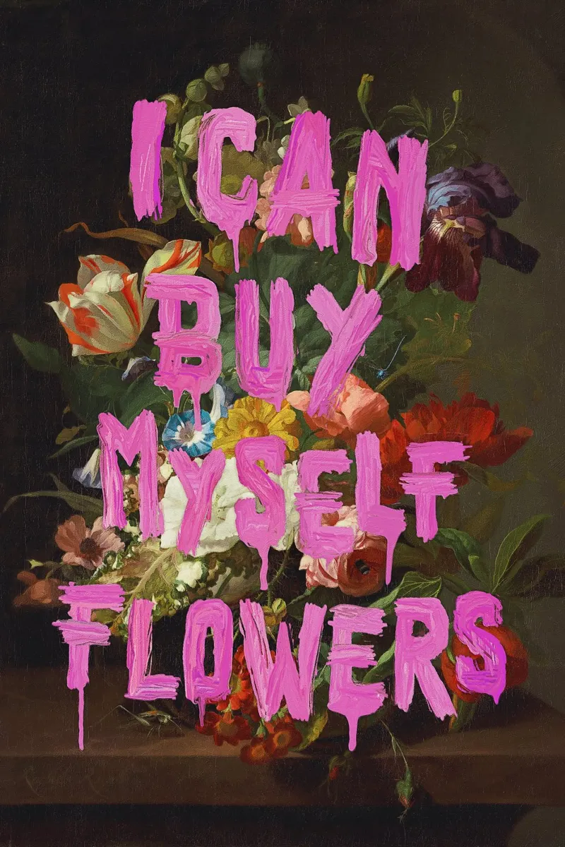 Posso comprarmi i fiori da solo alluminio dibond da Jonas Loose