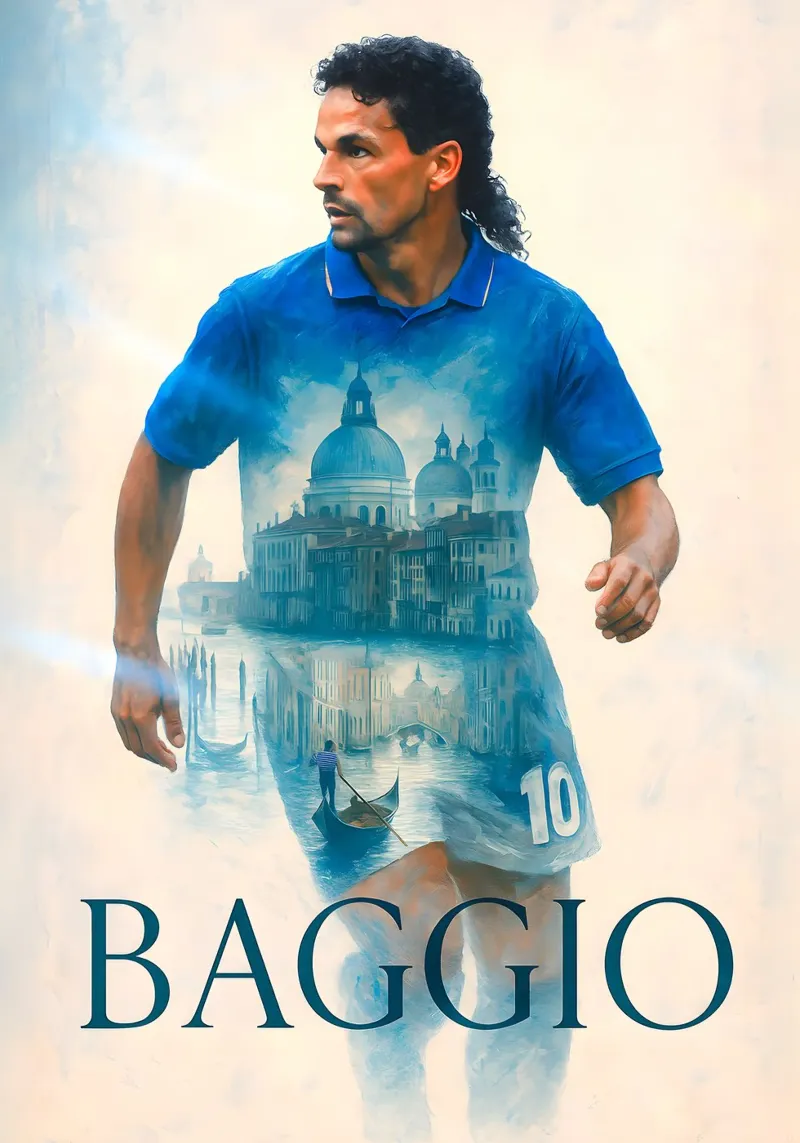Roberto Baggio poster da Cyberpunk Canvas