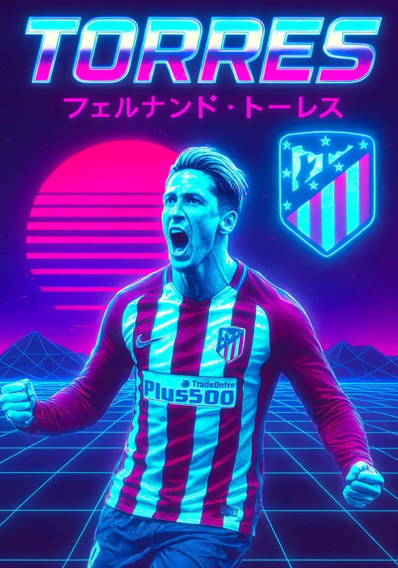 Fernando Torres poster da Cyberpunk Canvas