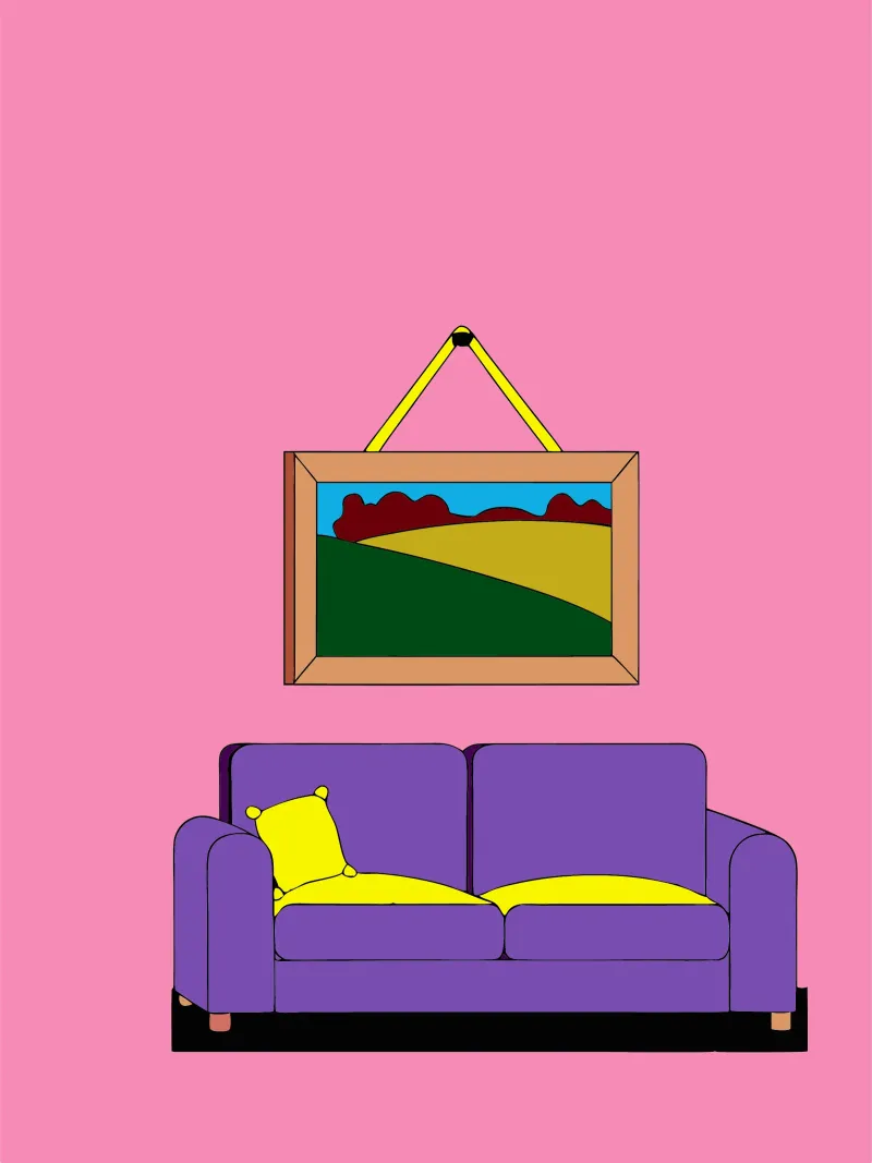 Sedia e telaio poster da OUR SHOP