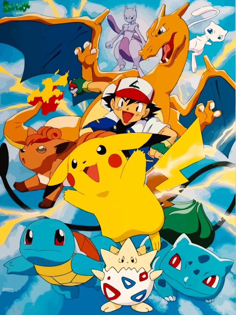 Pokemon poster da Dumery Art
