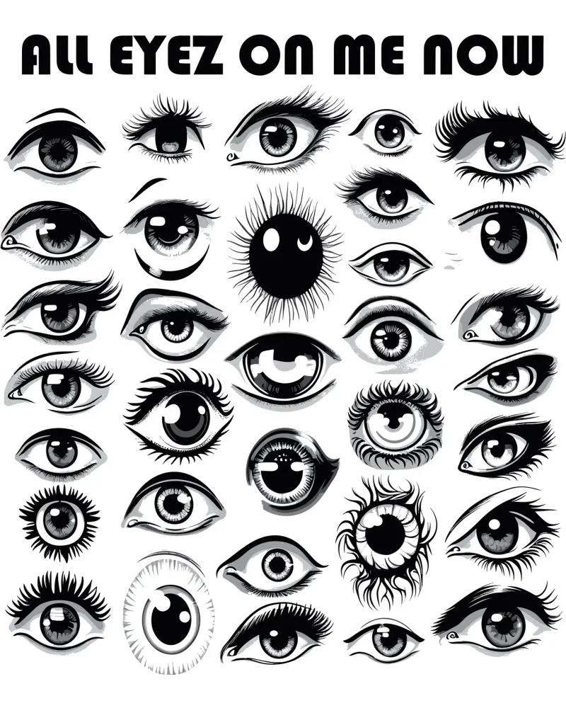 All eyes on me - All Eyez On Me Now metacrilato de Autofocus