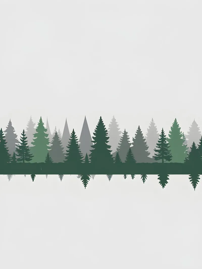 Foresta astratta poster da The Green Room