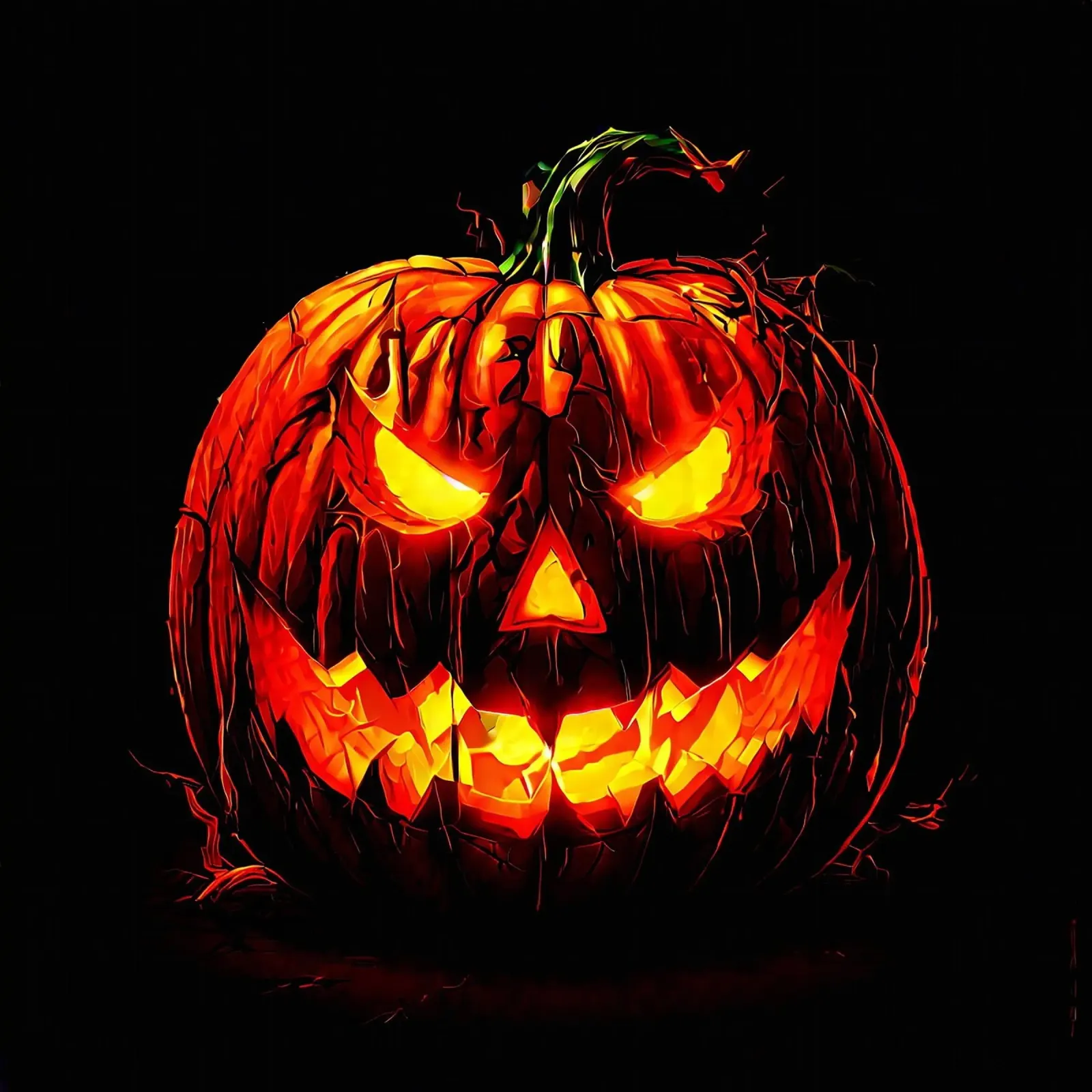 Halloween_Kürbis_9 poster da Fantasie & Mystikwelten by LK