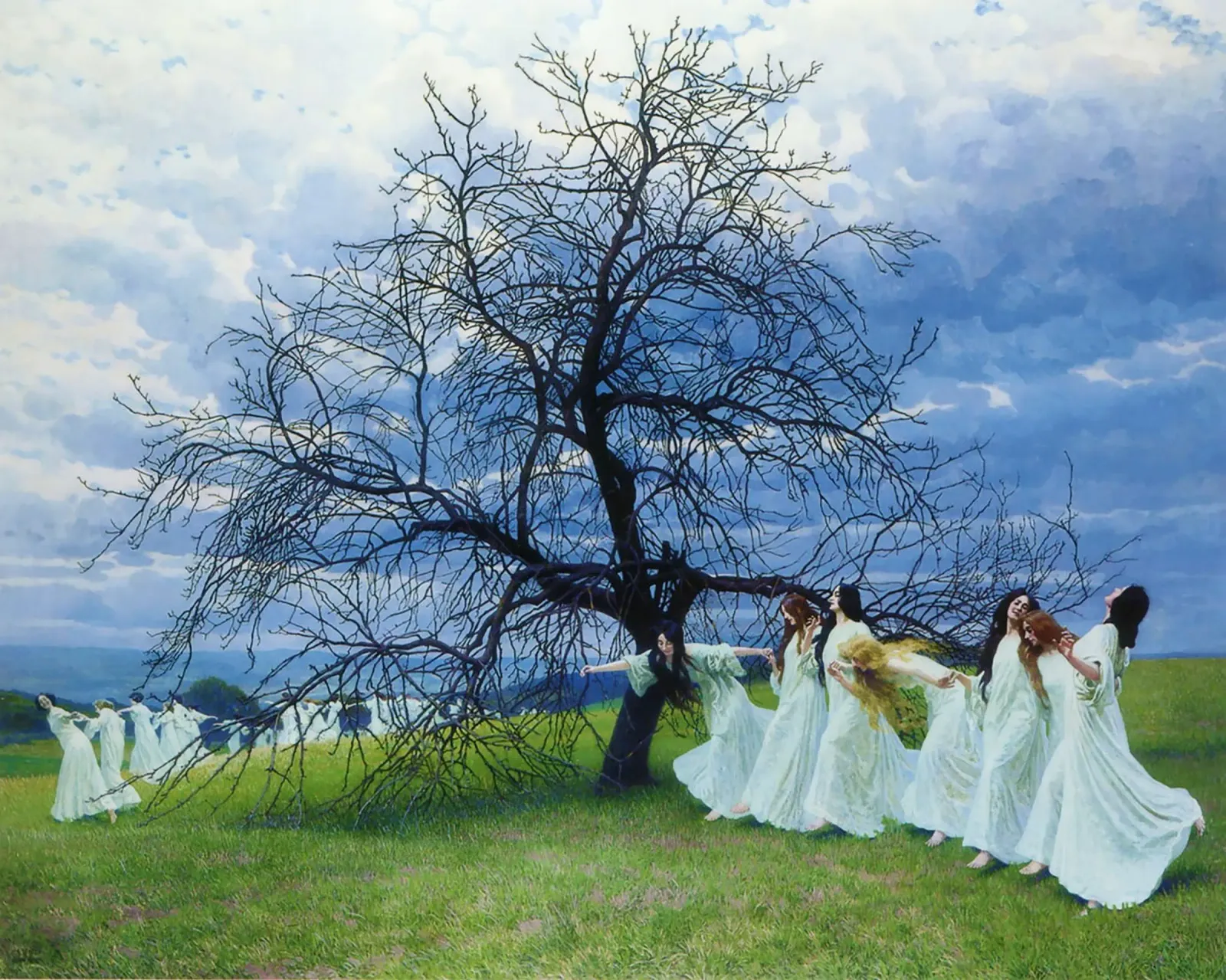 Lentelied - Maximilian Lenz canvas met Baklijst van Venus Art