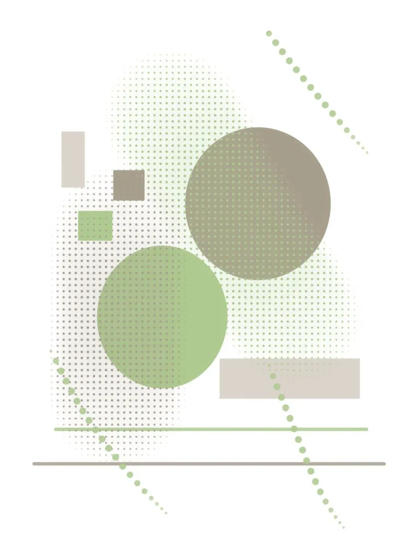 Design minimalista con elementi grafici poster da BenCoStyle