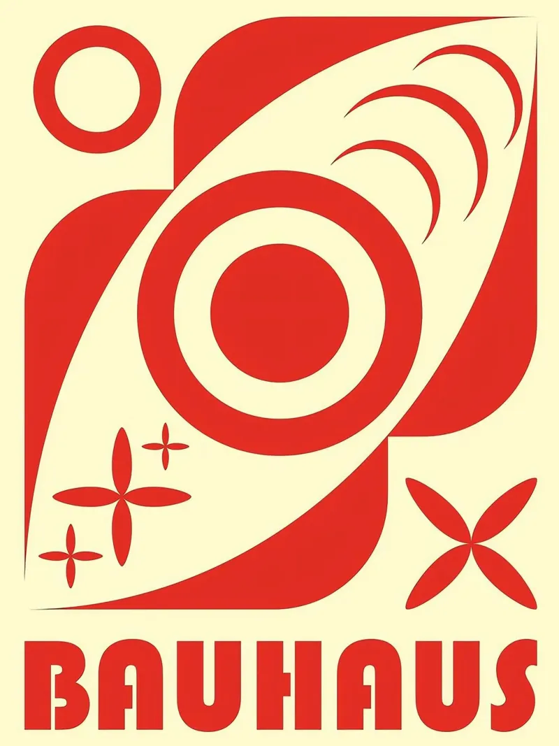 Bauhaus 1919 poster da Brooke