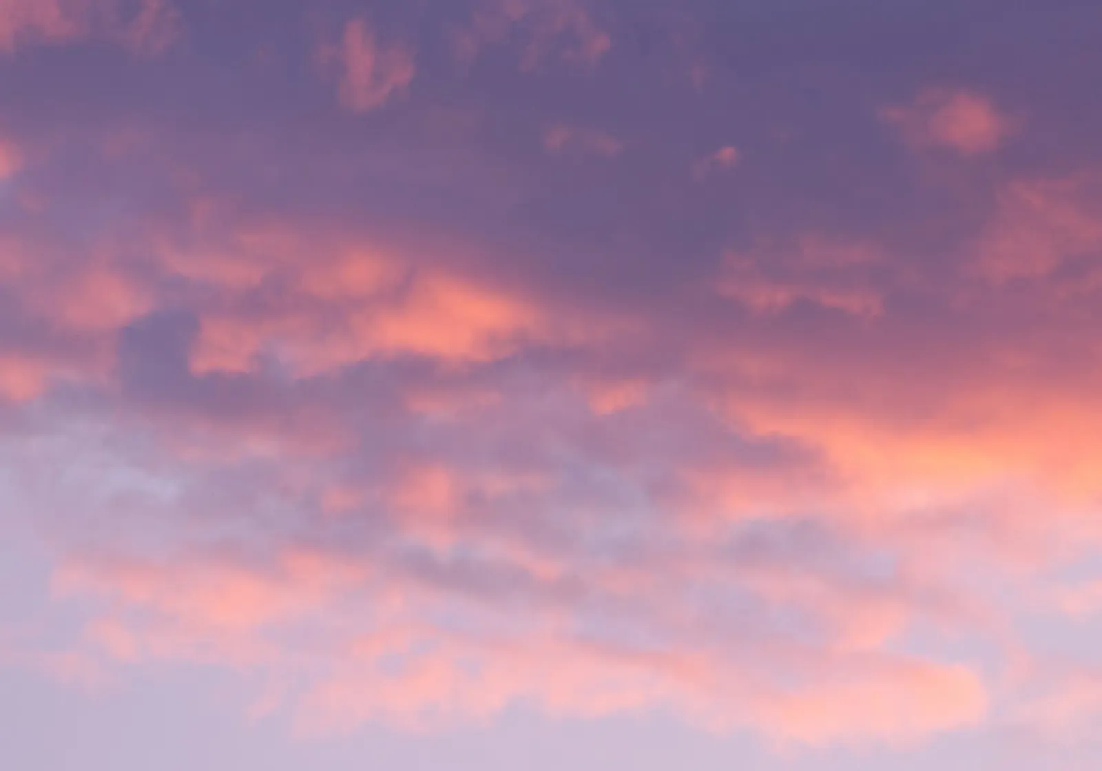Sunset clouds tela con Cornice a cassetta da Carol Maia