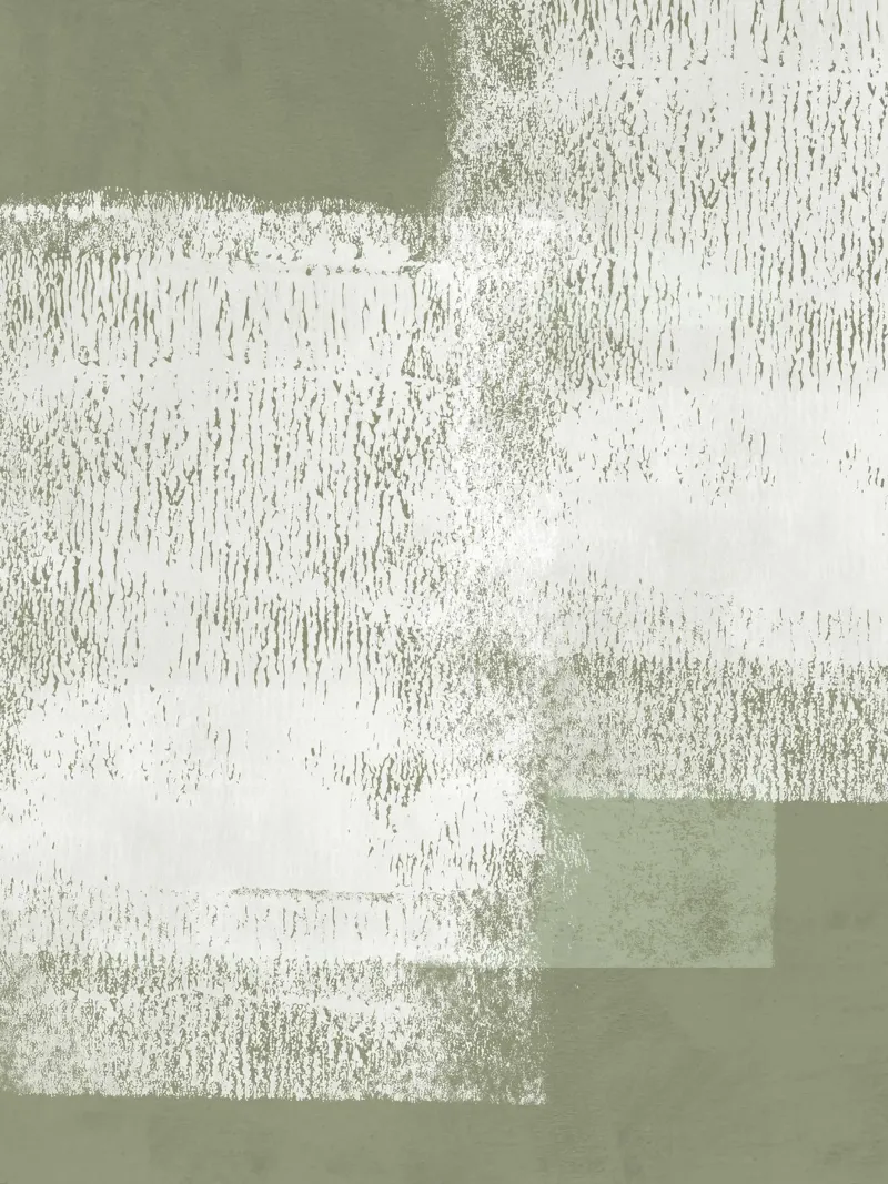 Surfaces | Minimal Abstract in Olive and Sage Green plexiglass da sabidussi