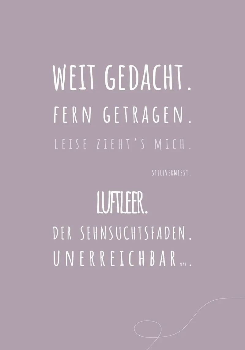 Herznote. („was bleibt“) lienzo con Marco flotante de FRICKE DESIGN