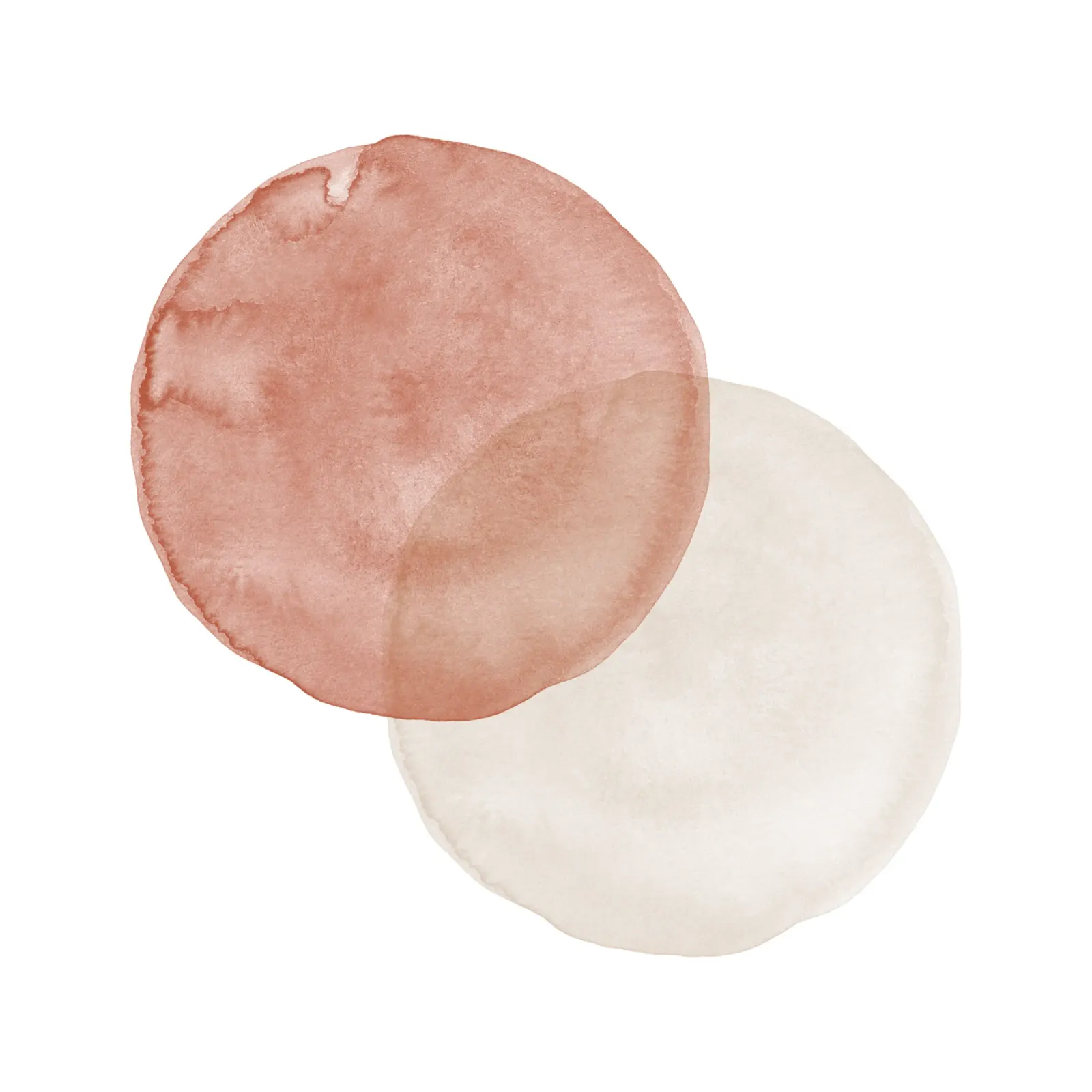 Terracotta and Beige Circles - Boho Tranquil Minimalism pellicola backlit da pierosvisuals