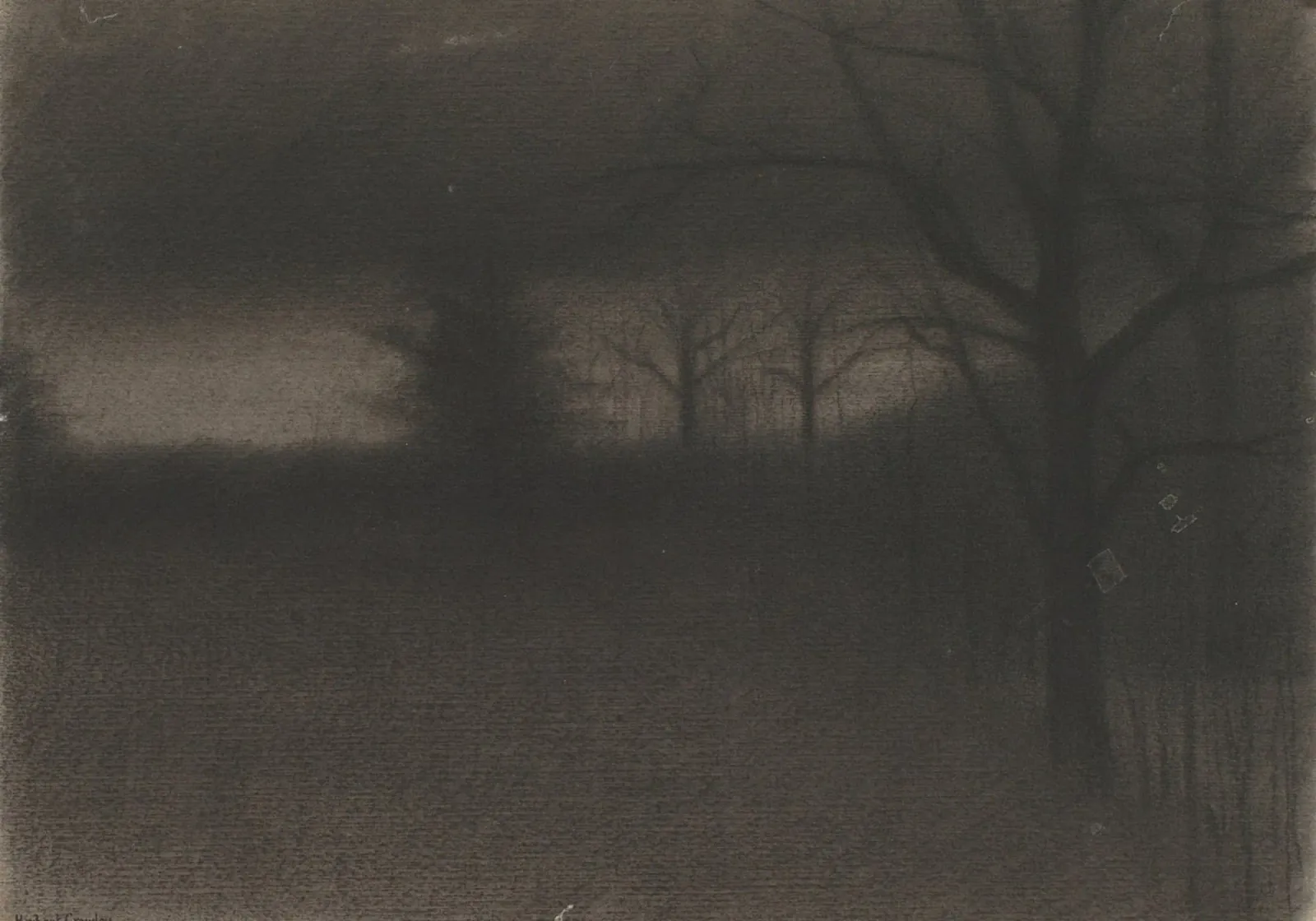 Paesaggio scuro e lunatico: stampa "Herbert Crowley poster da vintagepod
