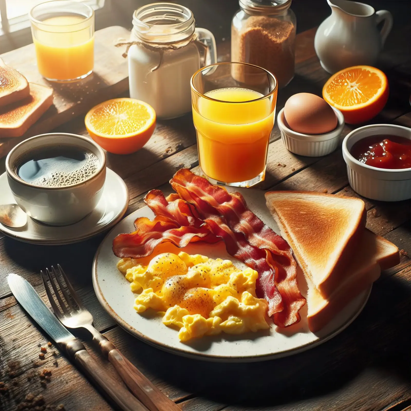 colazione all'inglese poster con telaio in plastica da 🥩 The tasty wall