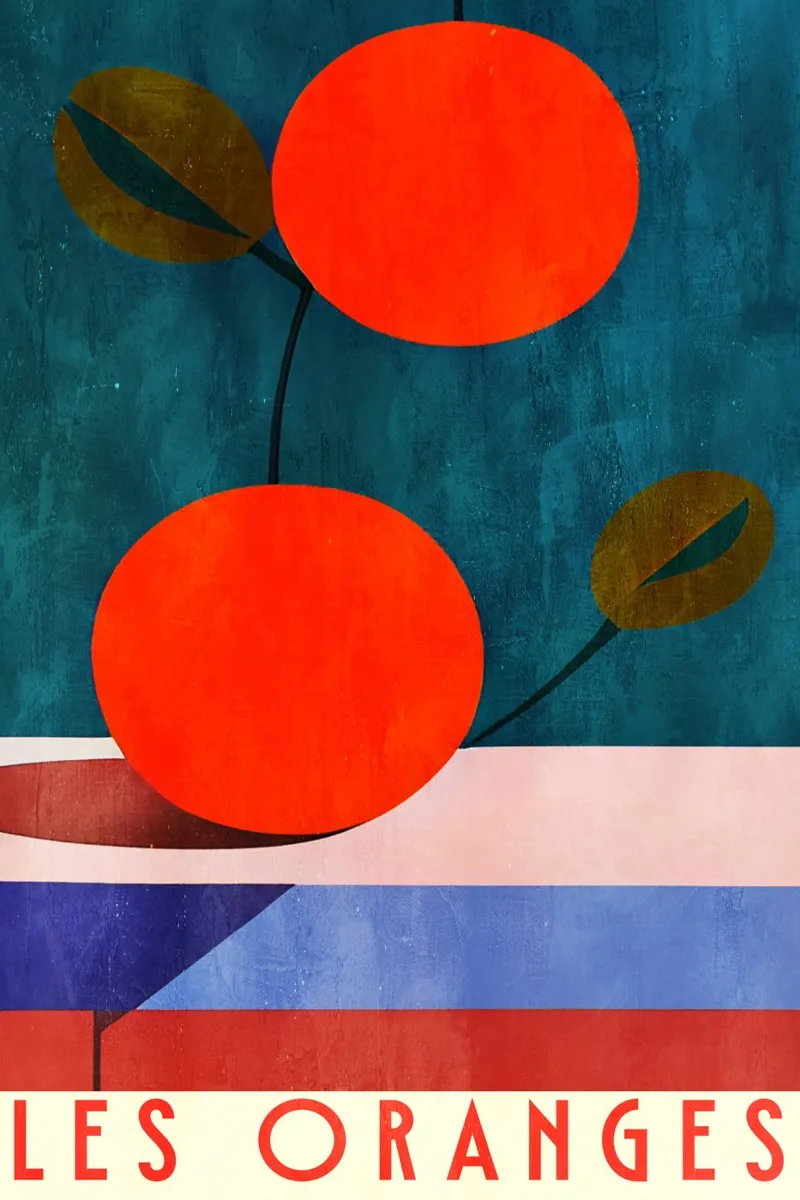Les Oranges pellicola backlit da Bo Anderson