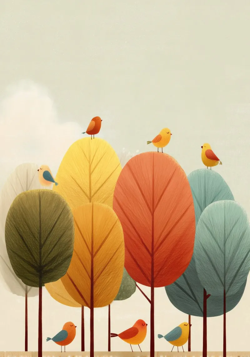 Songbirds in the Trees poster da Kiara