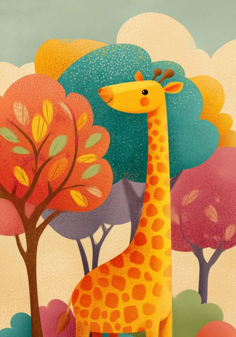 Sunny the Giraffe poster da Kiara
