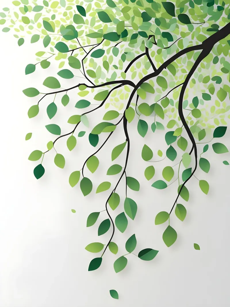 Ramo del Salice poster con telaio in plastica da The Green Room
