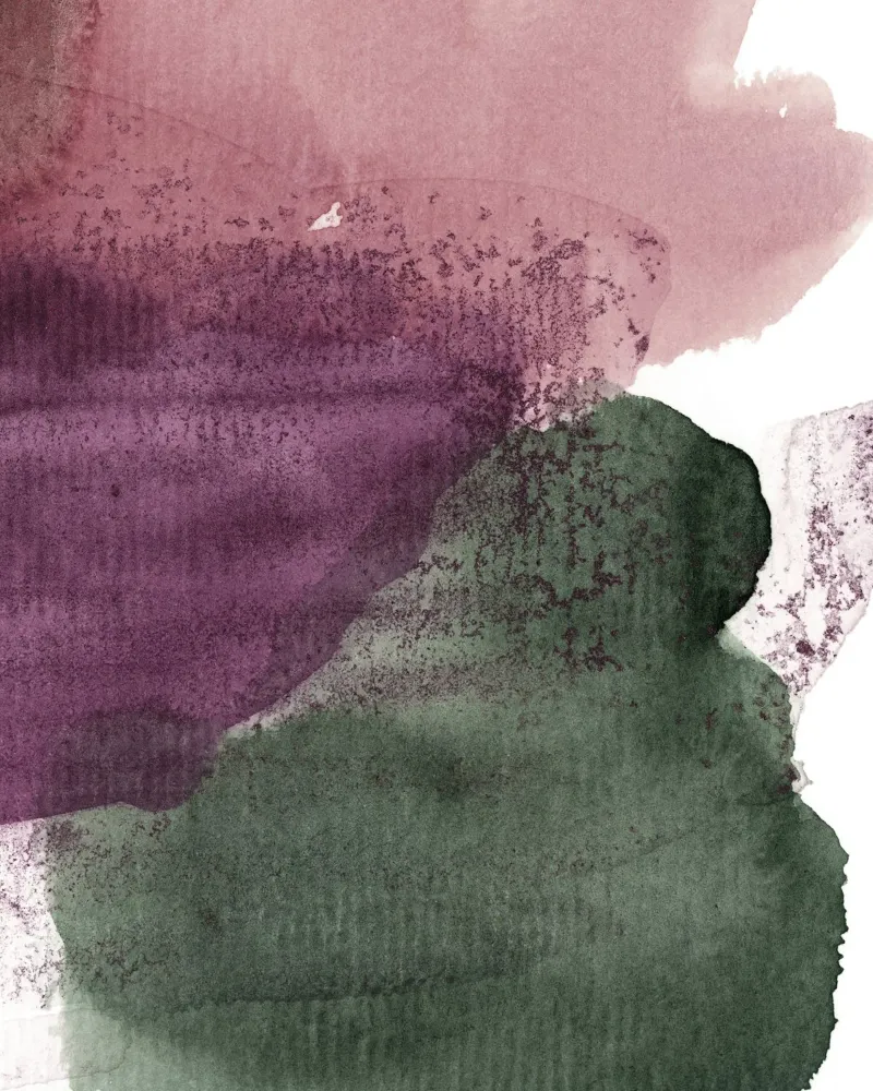 organic shapes 1 tela con Cornice a cassetta da IRIS LEHNHARDT FINE ART