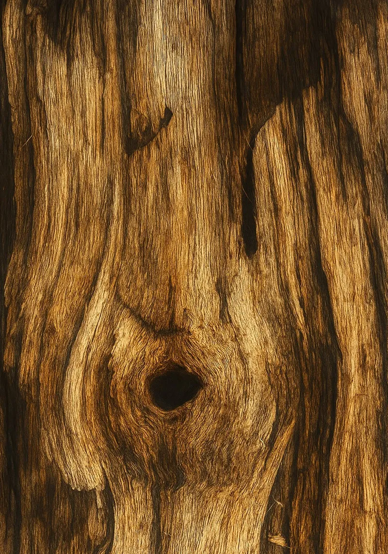 tronc d'arbre pourri vue photographie poster avec cadre en bois de landtengs