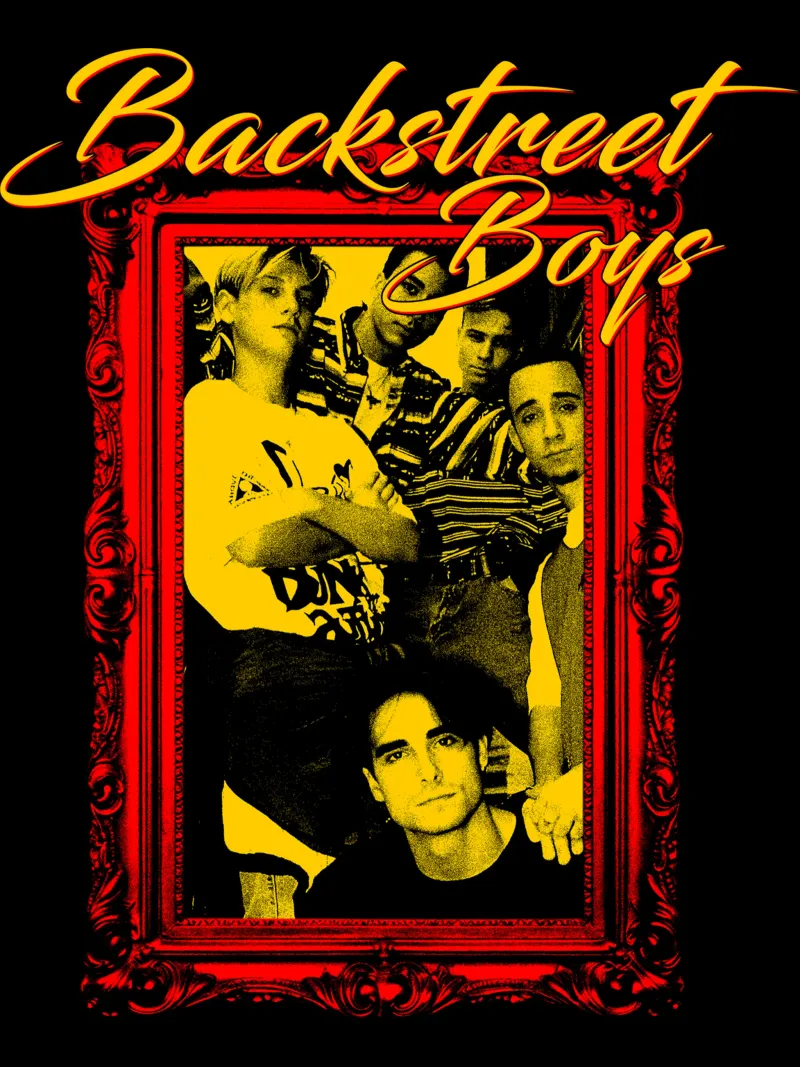 Cornice Backstreet Boys R&B poster da grass.studio_