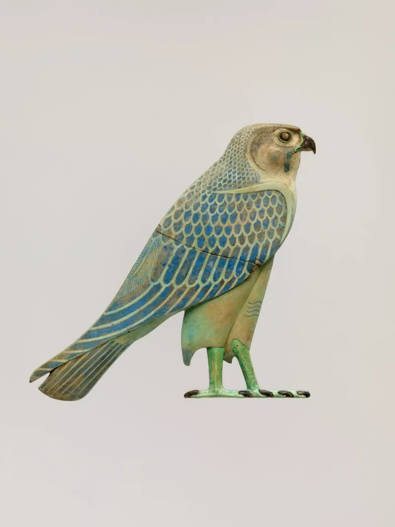 Horus falcon poster con telaio in plastica da vintageshop
