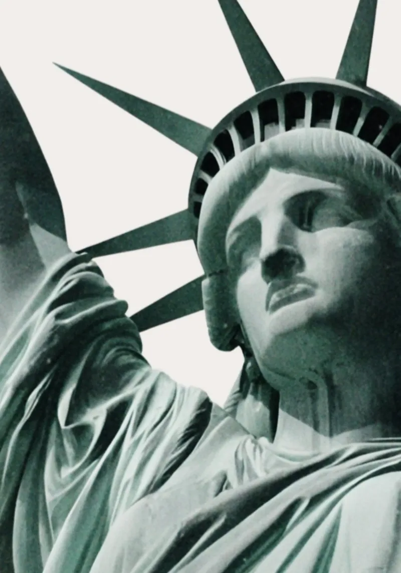Liberty poster da Low poly art