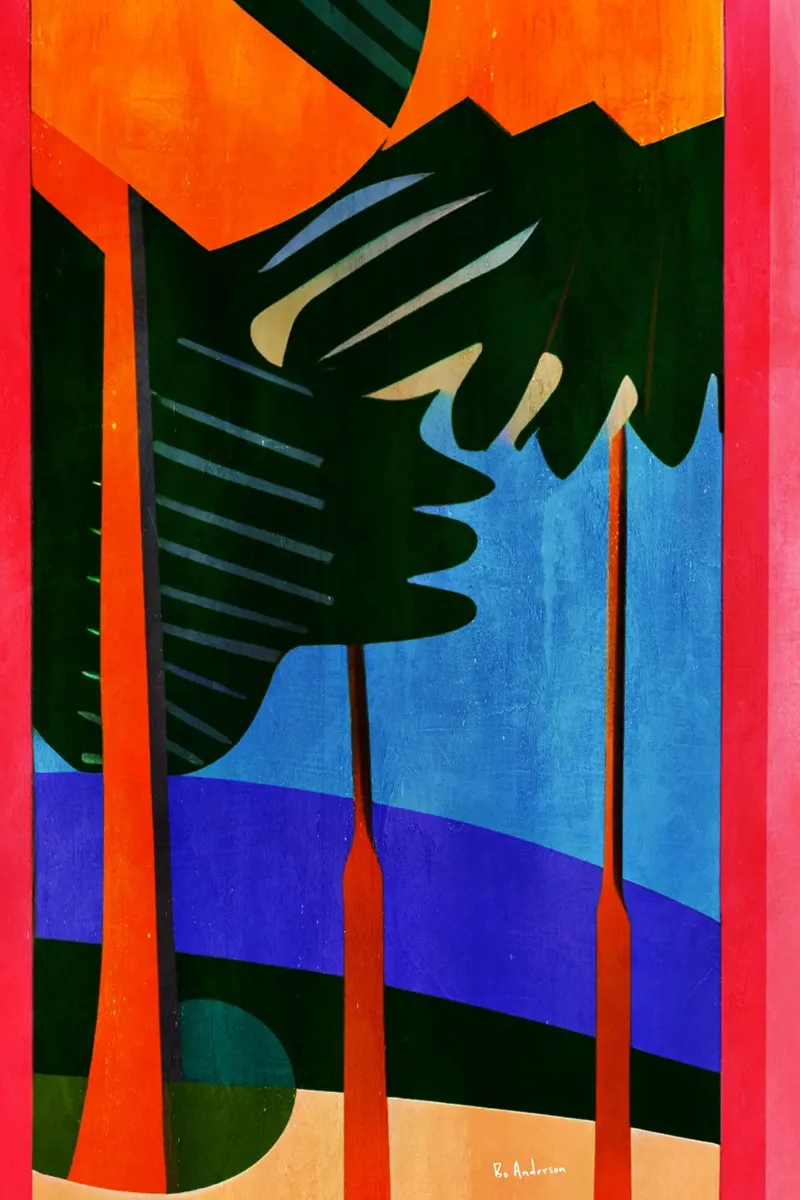 Rainbow Forrest poster da Bo Anderson