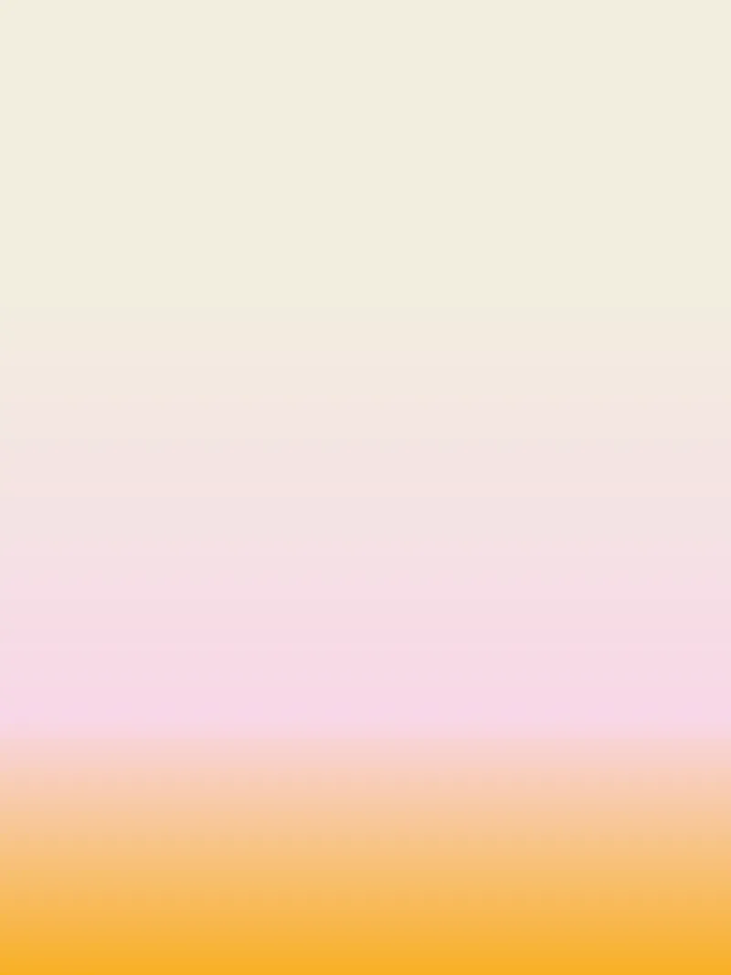 Morbido gradiente rosa arancio beige tela con Cornice a cassetta da Katja Stehle Design