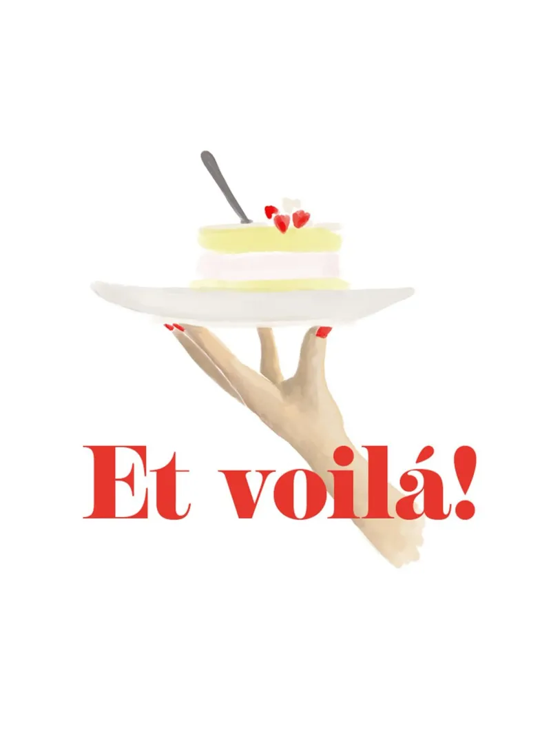 Et voilá! pellicola backlit da XOXO Arte delicious