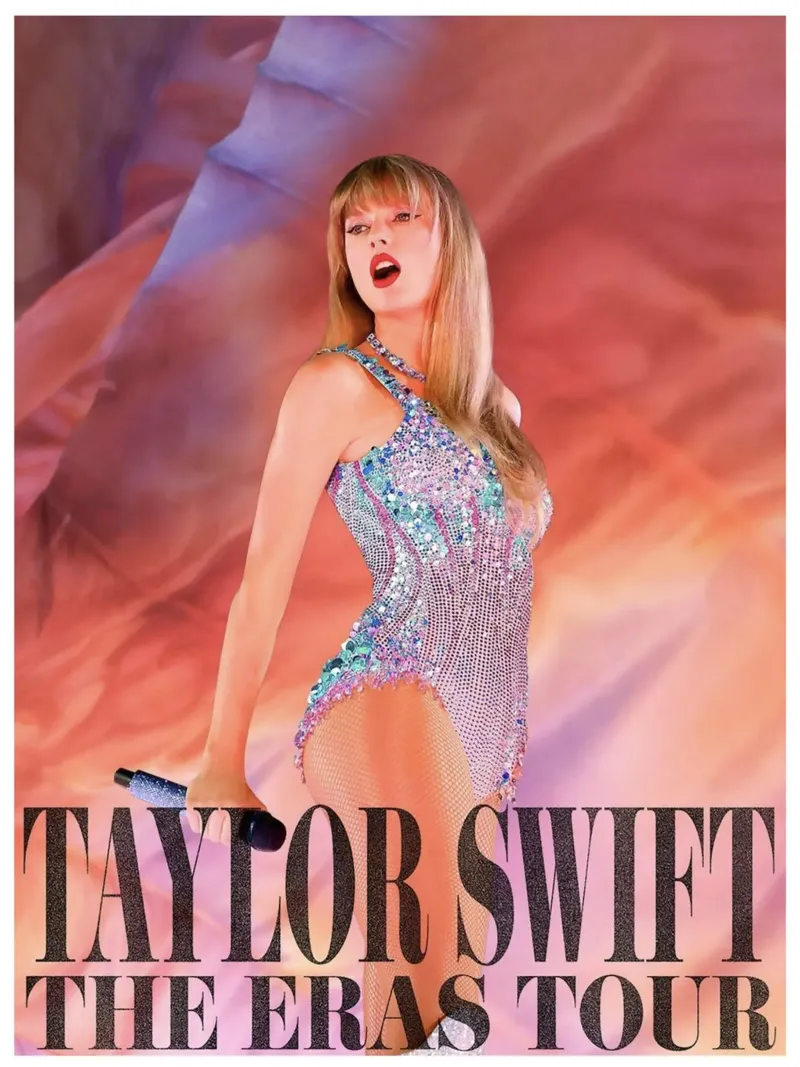 The Eras Tour canvas with Floater frame by AudioLibrary