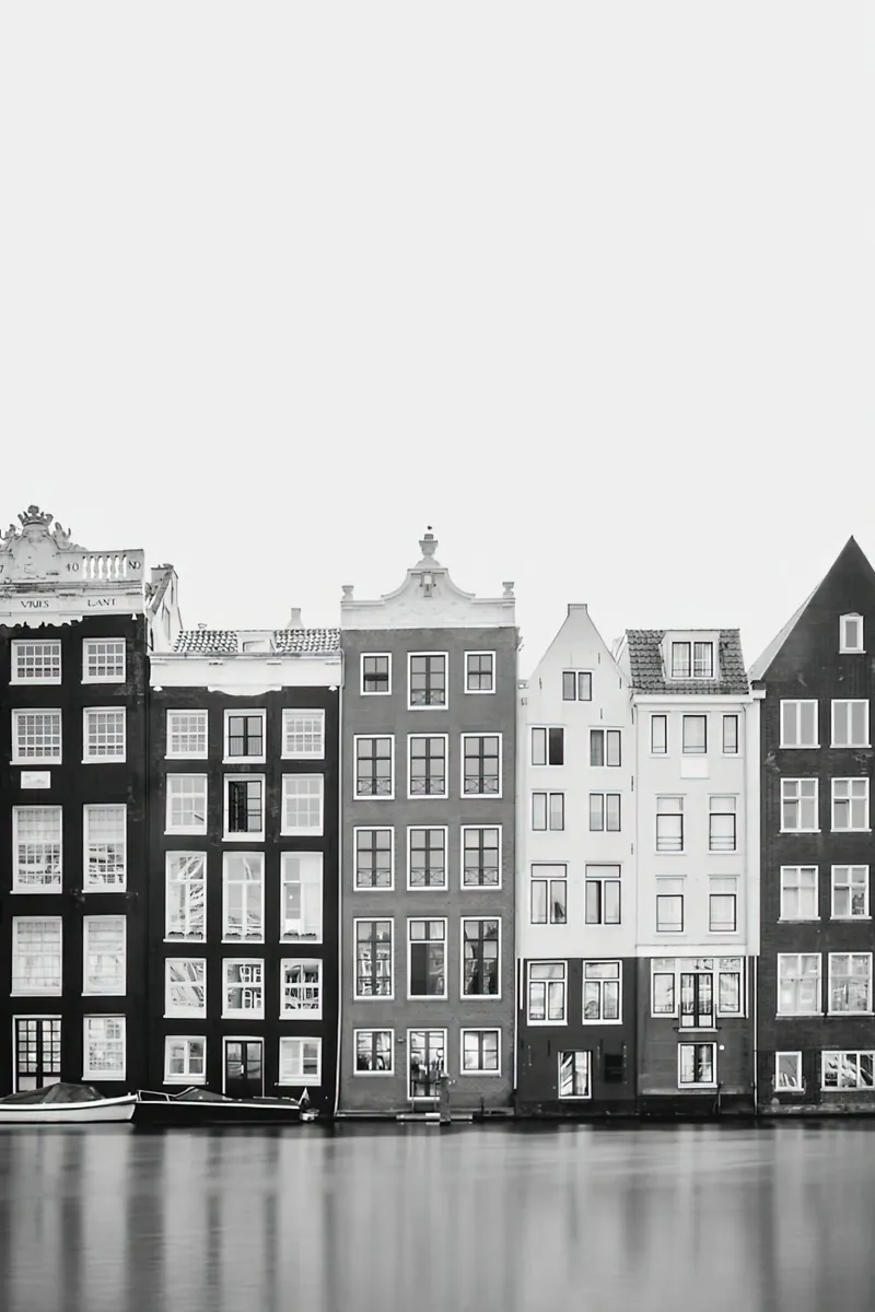 Bw Amsterdam pellicola backlit da Osbaldoart