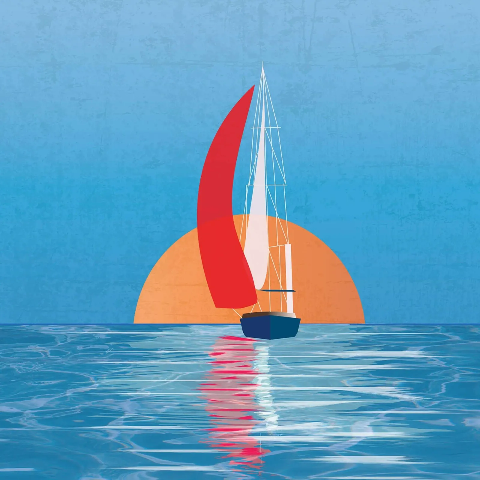 Alla deriva con la brezza estiva poster da Rita