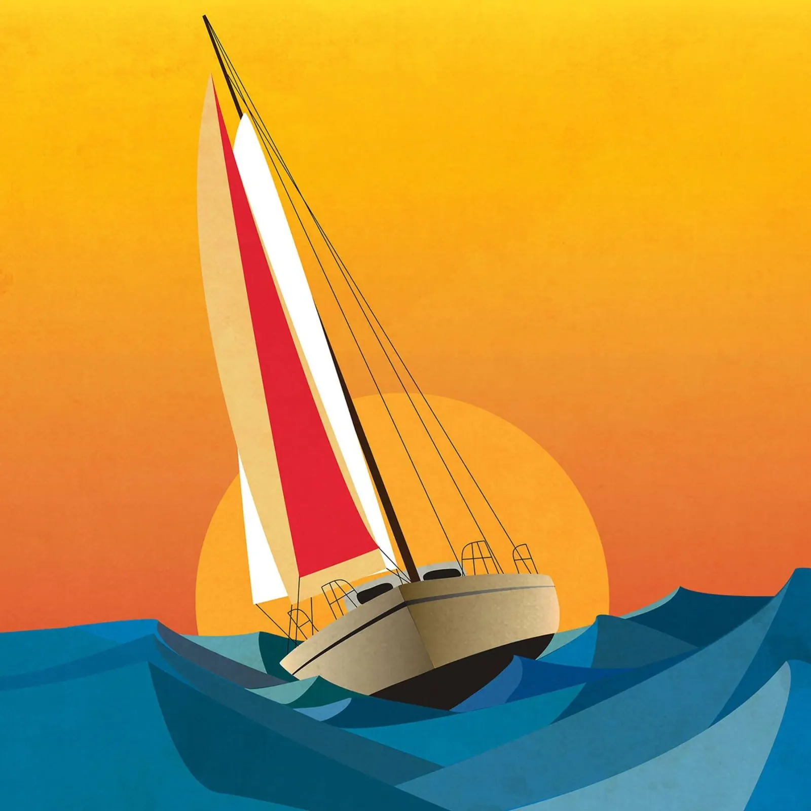Navigare al sole poster da Rita