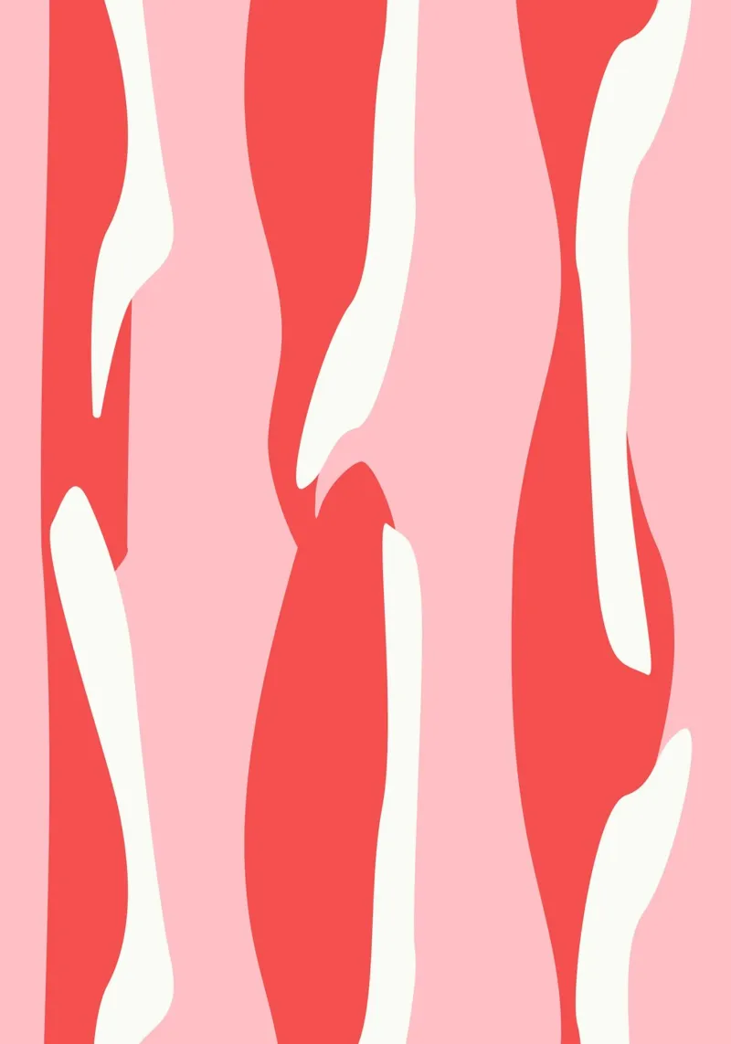 Colorful Tiger Red poster da janamossmann