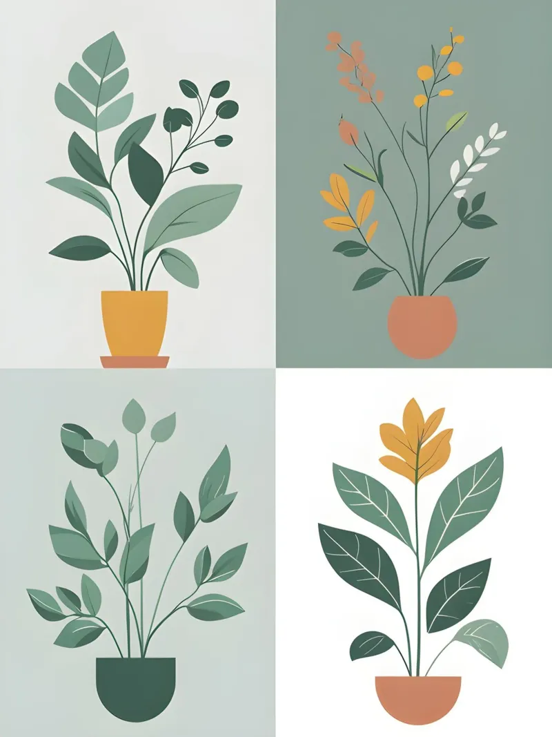Griglia botanica poster da The Green Room