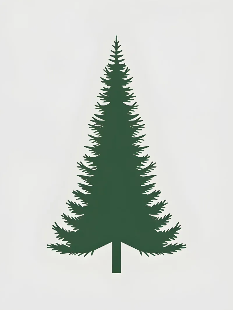 Tannenbaum-Dreieck Poster von The Green Room