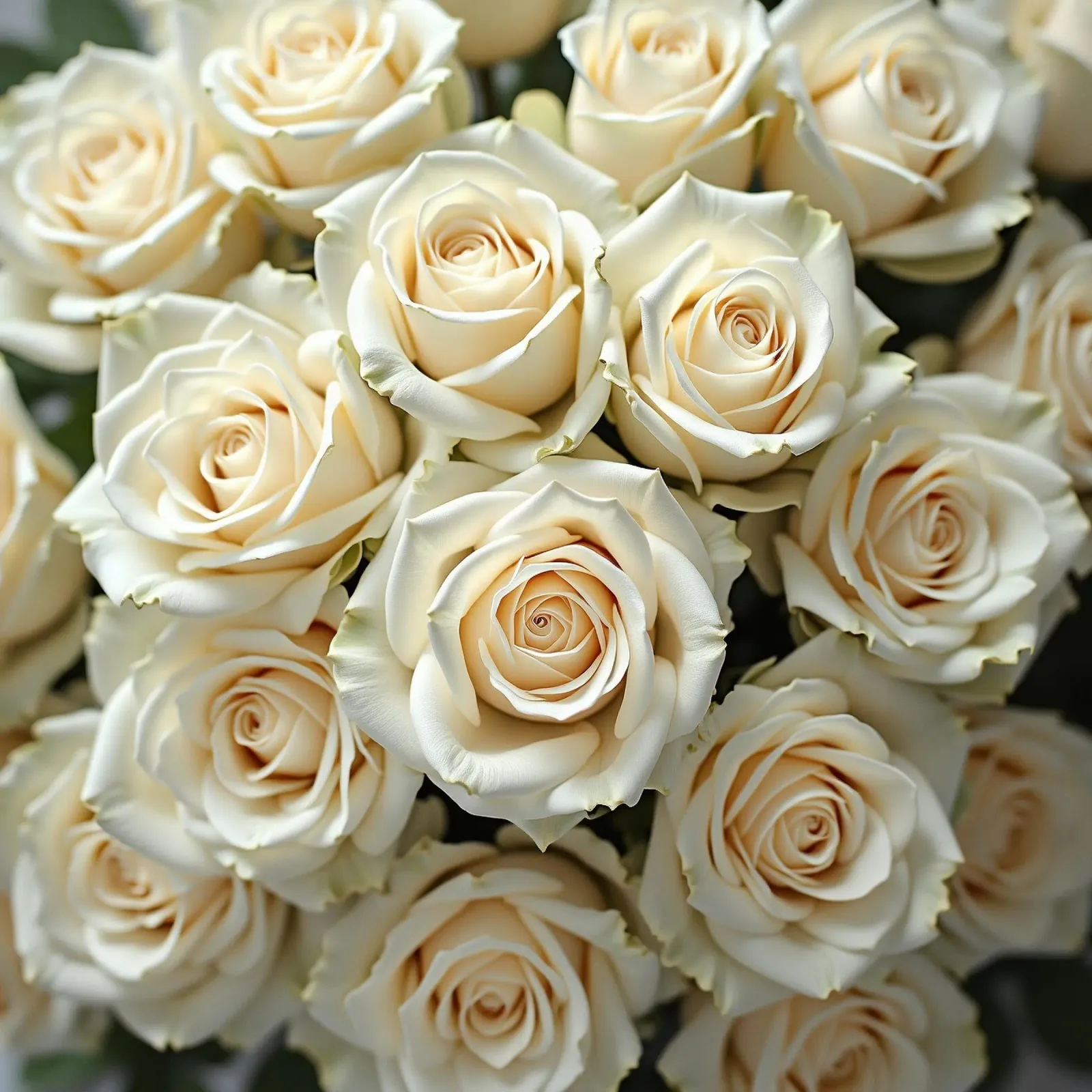 Rose_bianco poster da Farb- und Blütenzauber by LK