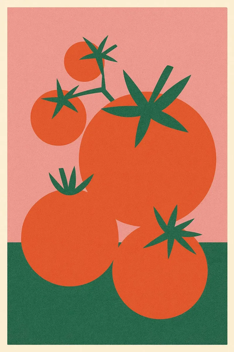 Pomodori poster da PurePeachStudio