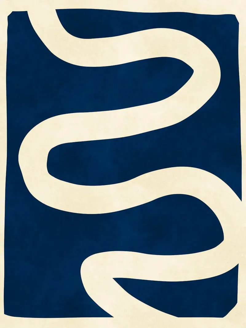 Linee espressioniste poster da Liam Johnson