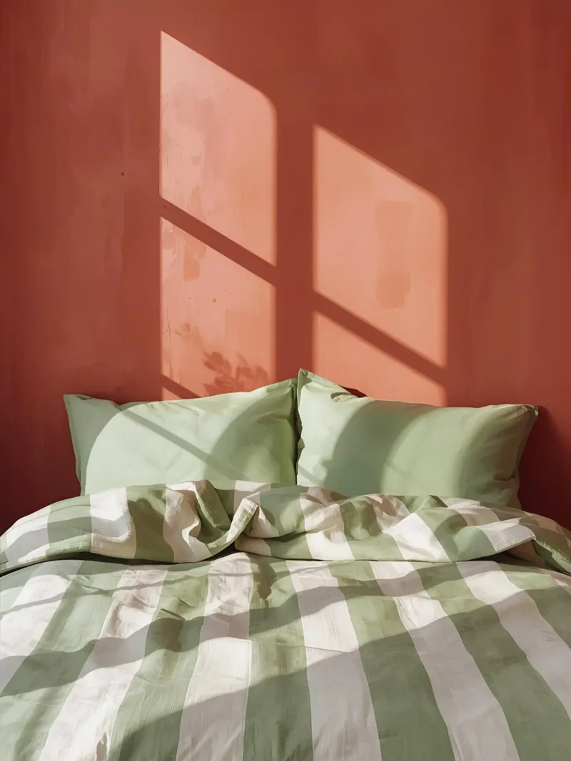Storie della buonanotte a righe bianche e verdi carta hahnemühle da Ohkimiko