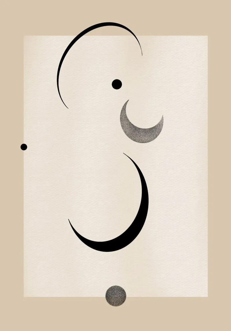 Falling Moon poster da Filiz Sieben