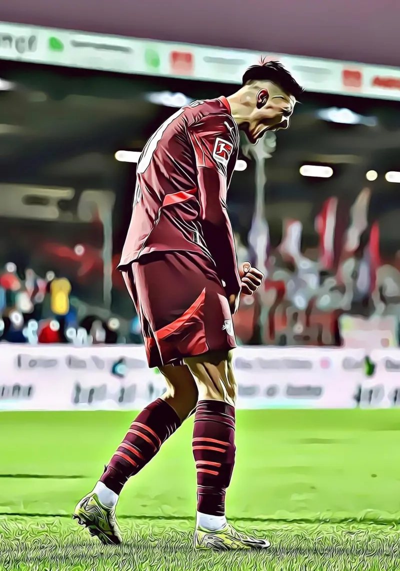 Benjamin Sesko RB Leipzig Jubelpose Poster Poster von ArdanART