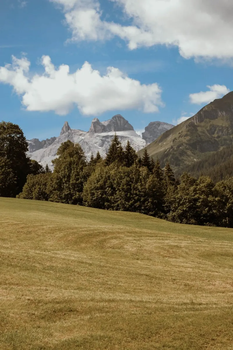 Vista austriaca poster con telaio in legno da Journey of Vanessa