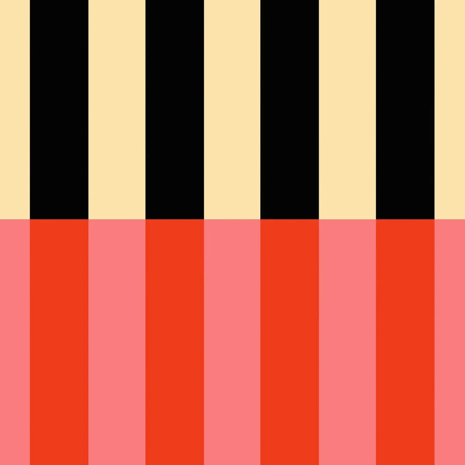 Block vibrant stripes No3 tela con Cornice a cassetta da TijanaArtStudio88