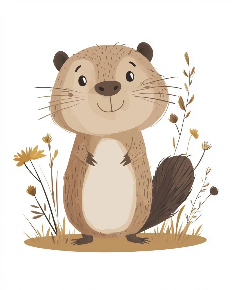 Castoro stravagante poster da Happy Littles